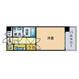 間取図画像 1K