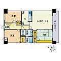 ホワイティ西新26階14.7万円