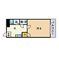 フローレンス百道2階3.6万円