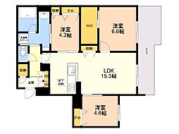 間取図画像 3LDK