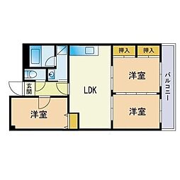 間取図画像 3LDK