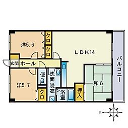 間取図画像 3LDK