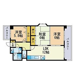 Z・ADVANCE21 3LDKの間取図画像