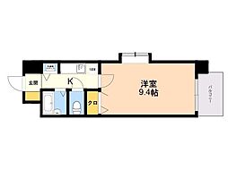 ピュア春日公園 1Kの間取図画像