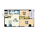 藤8番館8階14.4万円
