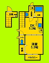 兵庫県尼崎市下坂部1丁目（賃貸アパート1DK・2階・28.56㎡） その2