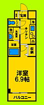 兵庫県尼崎市長洲本通1丁目（賃貸マンション1K・7階・24.00㎡） その2