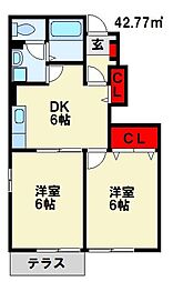 ダンケ吉志 1階