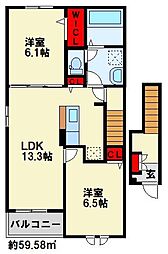 プロムナード苅田I 2階/201