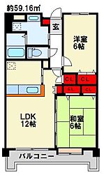 ハイネス若園 6階