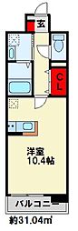 ベーシック・グローブ ワンルームの間取図画像