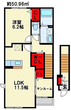 シャイニ-ドリ-ムB_間取り_0