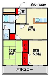 ロワイヤル小倉 3階/201