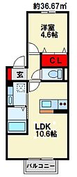 Arietta東貫 1階/105