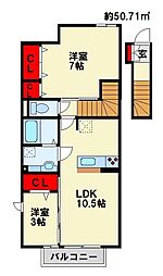 プランドール壱番館 2階