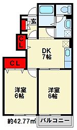 ソレアード中曽根　B棟 1階