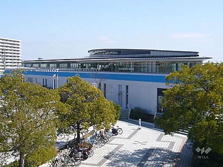 芦屋海浜公園プールの外観