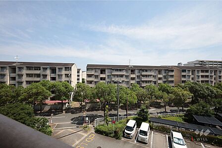 バルコニーからの眺め（南東方向）［2026年7月14日撮影］
