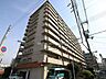外観：コスモハイツ新大阪の外観（南西側から）