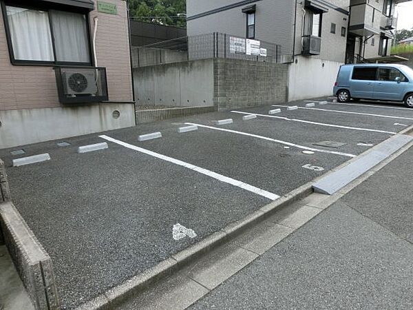画像8:敷地内の駐車場です。