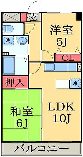 千葉県千葉市中央区南町３丁目(賃貸マンション2LDK・3階・50.22㎡)の写真 その2