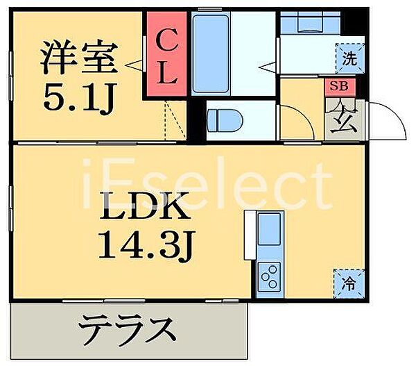 仮）D-room南町3丁目 ｜千葉県千葉市中央区南町３丁目(賃貸アパート1LDK・1階・43.81㎡)の写真 その2