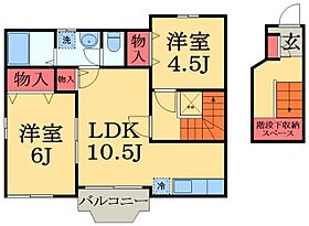 千葉県茂原市早野（賃貸アパート2LDK・2階・58.52㎡） その2