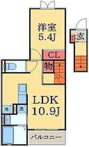 千葉県千葉市中央区大森町（賃貸アパート1LDK・2階・41.27㎡） その2