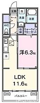 千葉県茂原市高師（賃貸アパート1LDK・2階・42.59㎡） その2