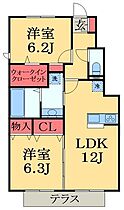 千葉県市原市青柳（賃貸アパート2LDK・1階・59.43㎡） その2