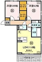 千葉県市原市君塚（賃貸アパート2LDK・1階・56.68㎡） その2