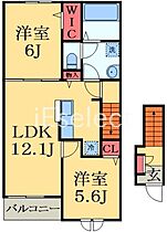 千葉県茂原市東茂原（賃貸アパート2LDK・2階・56.48㎡） その2