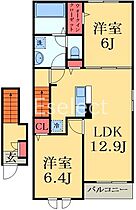 千葉県茂原市大芝（賃貸アパート2LDK・2階・59.55㎡） その2