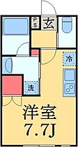 千葉県千葉市中央区矢作町（賃貸アパート1R・1階・19.43㎡） その2