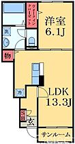 千葉県千葉市中央区村田町（賃貸アパート1LDK・1階・50.05㎡） その2