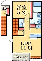 千葉県市原市姉崎（賃貸アパート1LDK・2階・41.36㎡） その2