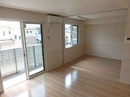 京成千原線 学園前駅 徒歩18分の賃貸アパート 2階2LDKのリビング/ダイニング