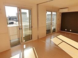 JR内房線 浜野駅 徒歩6分の賃貸アパート 2階2LDKのリビング/ダイニング