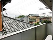 バルコニーからの景色です