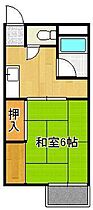 廣木ハイツ  ｜ 福岡県北九州市小倉北区中井1丁目（賃貸アパート1K・2階・19.20㎡） その2