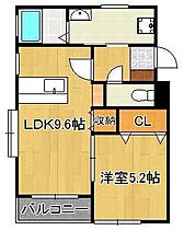 サンシャイン  ｜ 福岡県北九州市小倉北区菜園場2丁目（賃貸マンション1LDK・3階・38.46㎡） その2