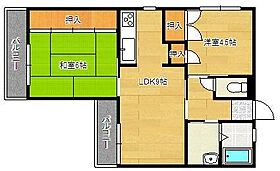 グリーンガーデンハイツ到津  ｜ 福岡県北九州市小倉北区上到津1丁目（賃貸マンション2LDK・2階・56.06㎡） その2