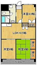 第17共立ビル  ｜ 福岡県北九州市小倉北区真鶴2丁目（賃貸マンション3LDK・7階・66.06㎡） その2