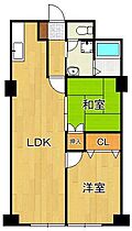 田町ビル  ｜ 福岡県北九州市小倉北区田町（賃貸マンション2LDK・3階・59.67㎡） その2