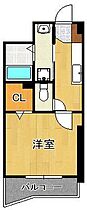 ボニート到津  ｜ 福岡県北九州市小倉北区下到津1丁目（賃貸マンション1K・4階・25.20㎡） その2