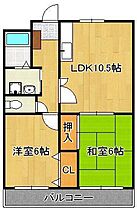 ルネッサンス宮ノ尾II  ｜ 福岡県北九州市小倉北区新高田2丁目（賃貸マンション2LDK・6階・55.04㎡） その2