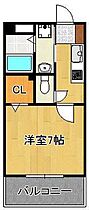 エルマーノ下到津  ｜ 福岡県北九州市小倉北区下到津1丁目（賃貸マンション1K・4階・25.20㎡） その2