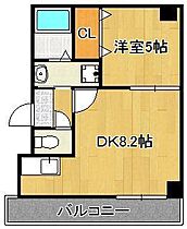 ＣｏＣｏメゾン  ｜ 福岡県北九州市小倉北区下到津1丁目（賃貸マンション1LDK・3階・36.10㎡） その2