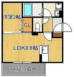 Grand soleil小倉北 2階