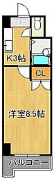 ロイヤルアネックス60 1Kの間取図画像
